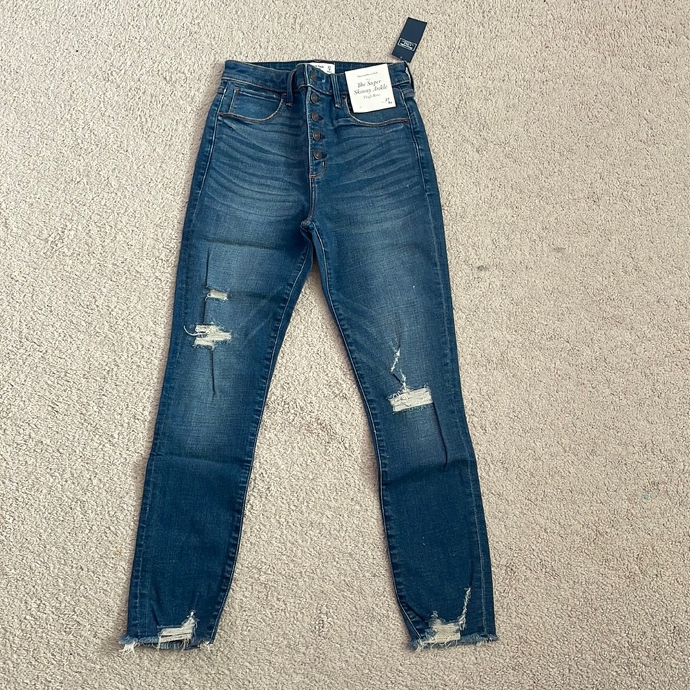 Abercrombie & Fitch High Rise Jeans